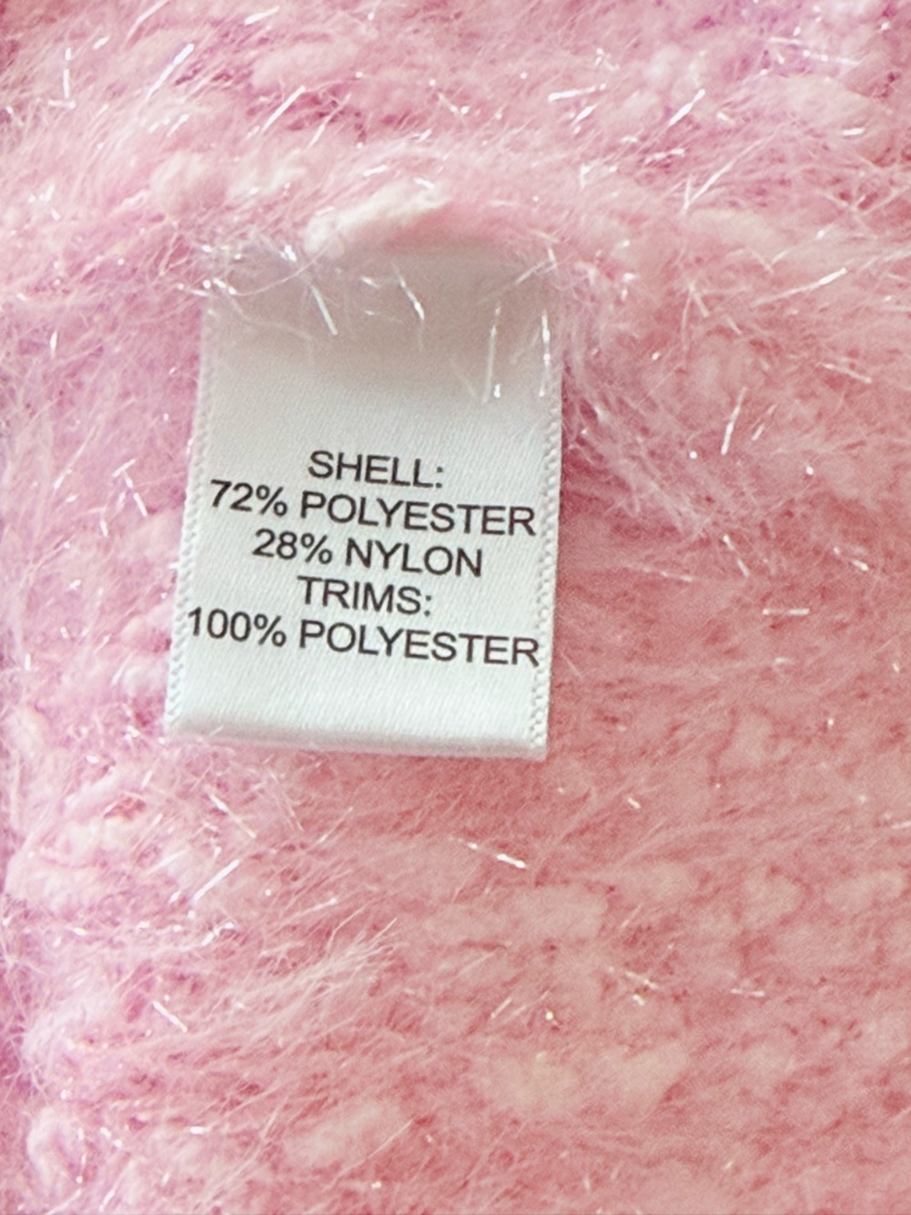 SIMPLY SOUTHERN Aurora Pink Bow Sweater Size XXL NEW - Picture 6 of 7